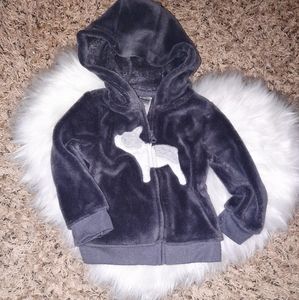 Baby boy toddler zip hoodie sweater 18 months
